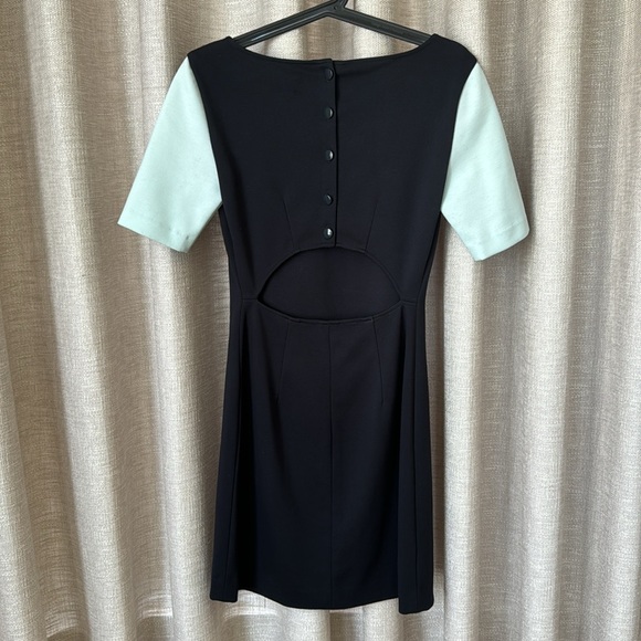 Club Monaco Navy Knee-length Dress - Picture 2 of 9